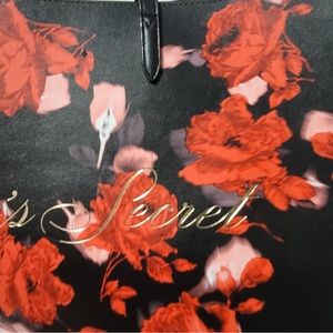 Flower print tote bad